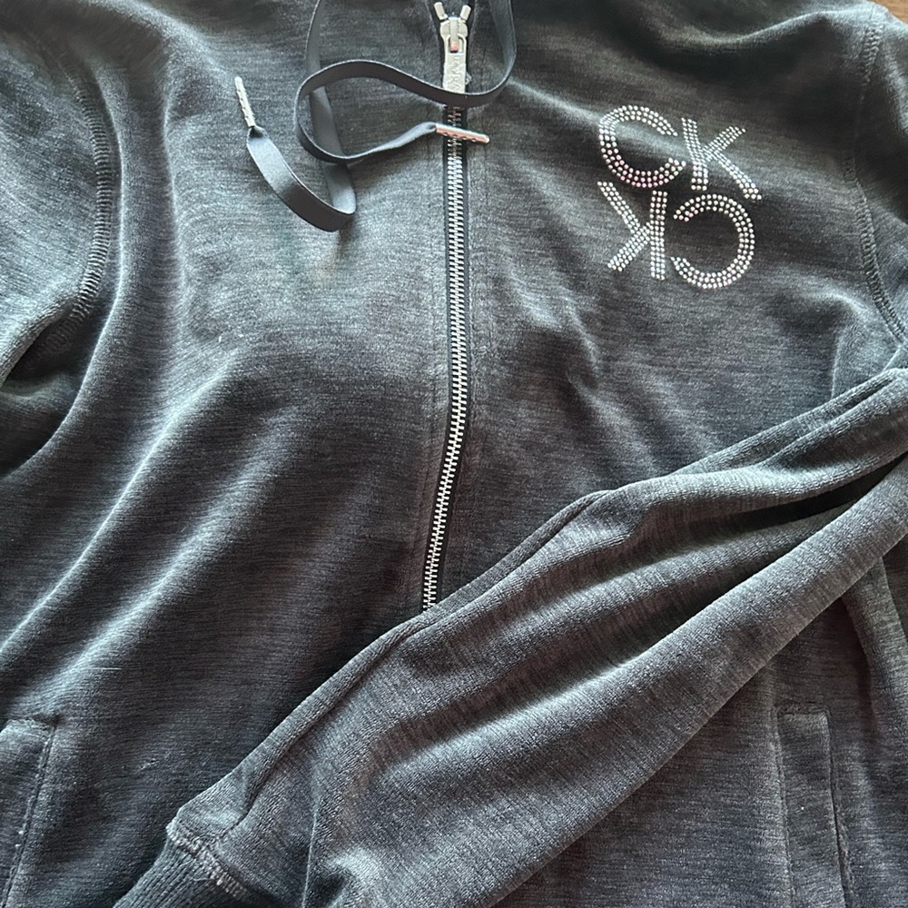 New Calvin Klein Training Jacket with zipper and tags